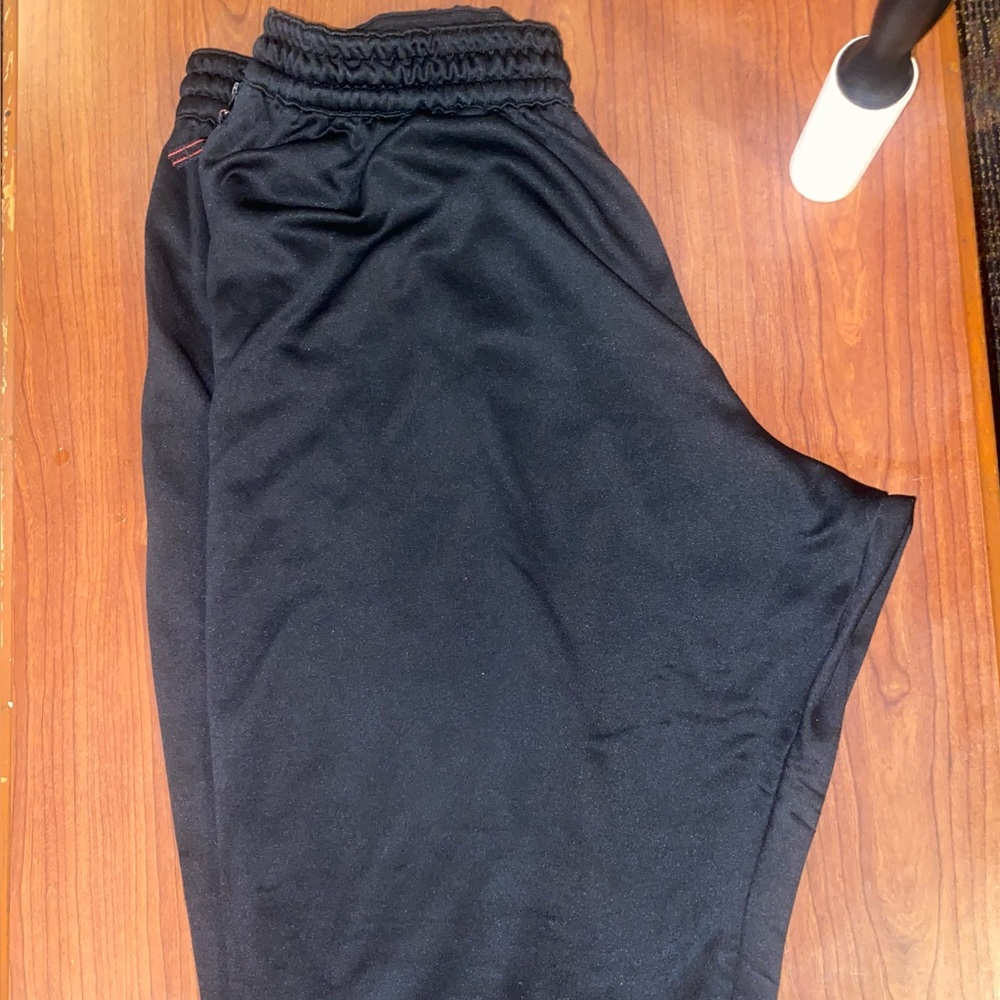 Nike Men's Black Elastic Waist Jogger Pants